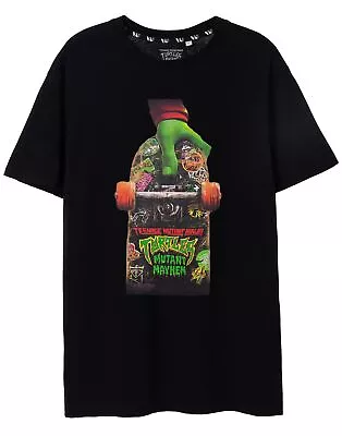 Buy Teenage Mutant Ninja Turtles Mutant Mayhem Skateboard Short Sleeved T-Shirt • 16.95£