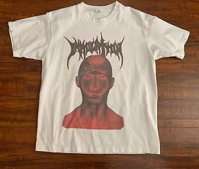 Buy Immolation Cyberhuman Death Metal T Shirt Off White Size Large Mens • 46.63£