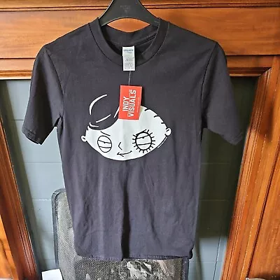 Buy INDY VISUALS Family Guy Stewie Black T Shirt Small BNWT • 8£