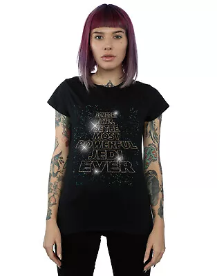 Buy Star Wars Women's Most Powerful Jedi T-Shirt • 13.99£