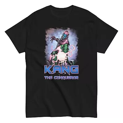 Buy Kang The Conqueror Animated T Shirt Mens Licensed Marvel Comic Book Tee Black • 16.33£