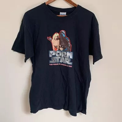 Buy Vintage 90's/2000's Star Wars Darth Vader Porn Star T Shirt Large • 29.99£