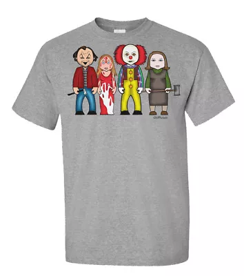 Buy Kings Creations By VIPwees Mens Quality Cotton T-Shirt Inspired By Horror Movie • 13.99£