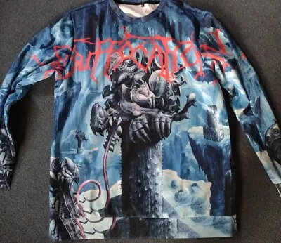 Buy Suffocation Breeding The Spawn Long Sleeve Jumper 2XL Death Metal Immolation • 12.50£