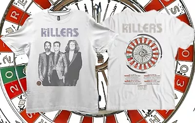 Buy The Killers 2024 Unofficial, Tour Tshirt. Sublimation Print. • 19.50£