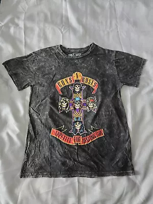 Buy Guns And Roses T-shirt Appetite For Destruction Size Large Rock Band  • 17£