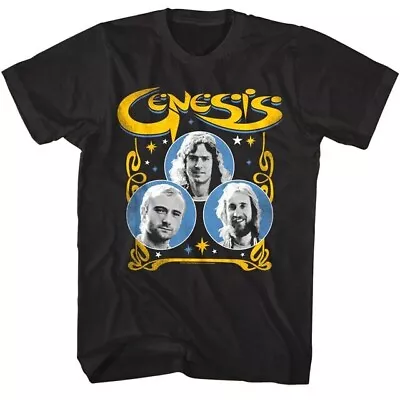 Buy Genesis Three Sides Live Men's T-Shirt EP Single Phil Collins RockBand Group/New • 15.99£