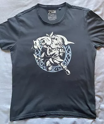 Buy The Legend Of Zelda Majora’s Mask Official T-shirt Black XXL • 16.99£