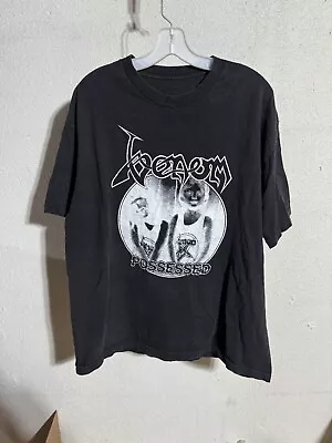 Buy Vintage 90s Venom Possessed T Shirt XL Black Metal Bathory Hellhammer Motörhead • 55.92£