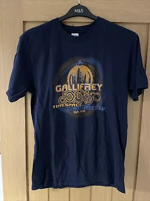 Buy Doctor Who Gallifrey Timescape Industries Tshirt Medium • 6.99£