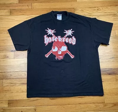 Buy VINTAGE Hatebreed Y2K 2XL T Shirt HEAVY METAL Hardcore • 70.23£