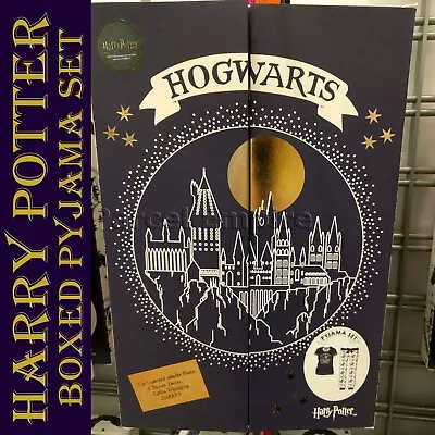 Buy Harry Potter Official BOXED PYJAMA SET Hogwarts Christmas Xmas PJ Gift Set • 24.97£