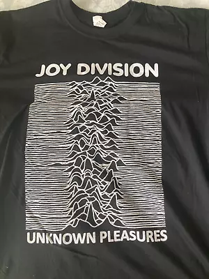 Buy Joy Division Unknown Pleasures Black Tee Shirt • 11.99£