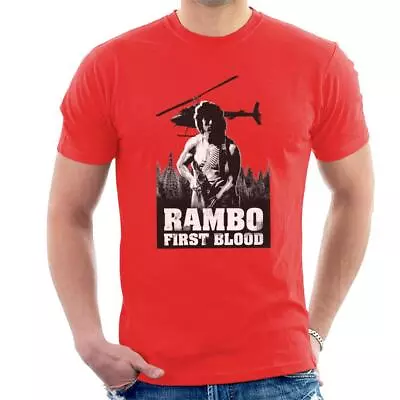 Buy All+Every Rambo First Blood Forest Hunt Men's T-Shirt • 17.95£