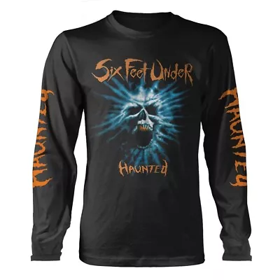 Buy SIX FEET UNDER - HAUNTED BLACK Long Sleeve Shirt Small • 17.48£