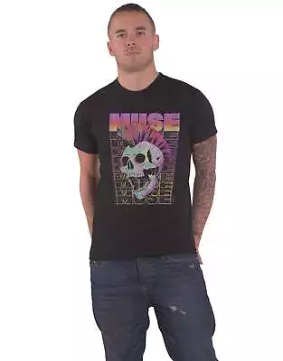 Buy Muse T Shirt Mowhawk Skull Band Logo New Official Mens Black XXL • 16.95£