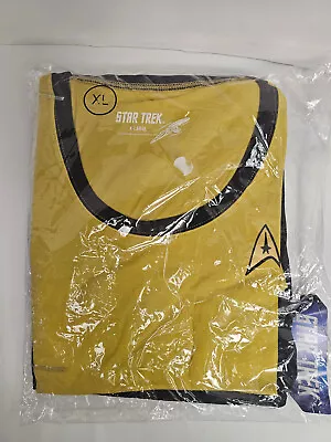Buy Star Trek Original Series Ladies Command Sleepwear Pajama Set XL NEW SHIRT PANTS • 27.95£