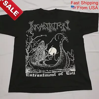 Buy New Incantation Entrantment Of Evil Gift For Fans Unisex S-5XL Shirt 1LC65 • 23.05£