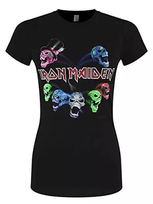 Buy Iron Maiden Women's Legacy Of The Beast Live Album T-Shirt Black • 18.27£