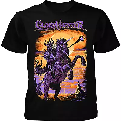 Buy Gloryhammer HOT NEW T-shirt Short Sleeve Black All Sizes S To 5Xl 2F560 • 17.60£