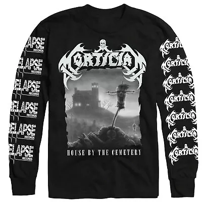 Buy Men's Mortician House By The Cemetery Long Sleeve Large Black • 37.27£