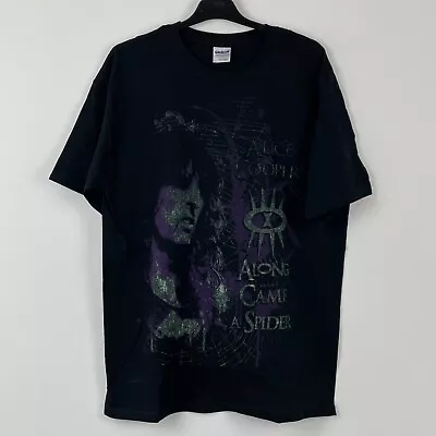Buy Alice Cooper Along Came A Spider Rare Band T-Shirt L • 10£