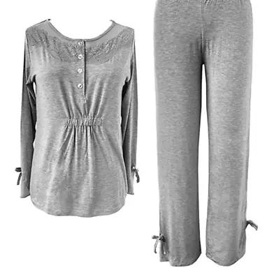 Buy Sleepytime Sleepy Time Women's Bamboo Pajamas, Hot Flash Menopause Relief, Round • 46.65£