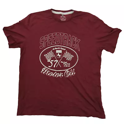 Buy Boston Crew Mens Burgundy Speedtrack T-Shirt XXL • 3£