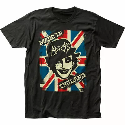 Buy The Adicts Made In England T Shirt Mens Licensed Rock N Roll Band Tee New Black • 16.33£