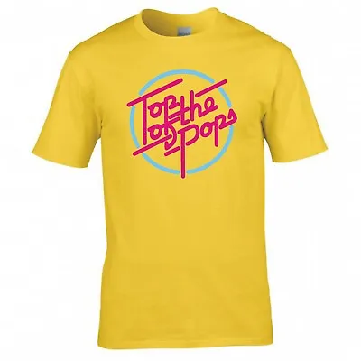 Buy Inspired By Top Of The Pops  Retro Logo  Music Tv T-shirt • 12.99£