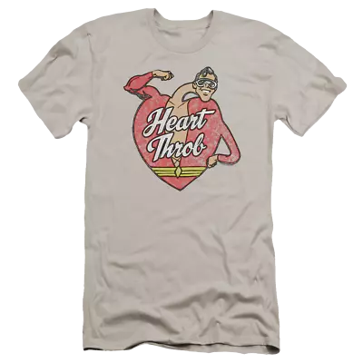 Buy Justice League Heart Throb Men's Premium Slim Fit T-Shirt • 31.69£