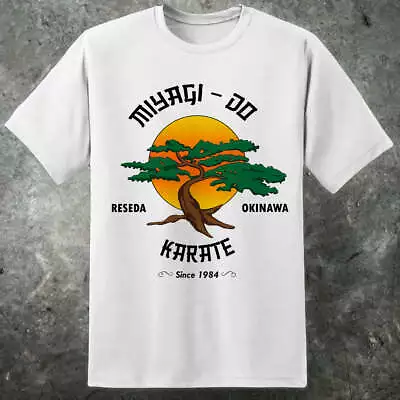 Buy Miyagi Do Karate Kid Inspired Mens T Shirt Cobra Kai Eagle Fang 80s TV Show • 23.49£