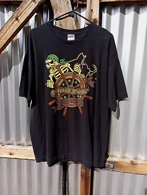 Buy VTG Dropkick Murphys Shirt Sz XL Shipping Up To Boston Pirate Double Sided  • 23.29£