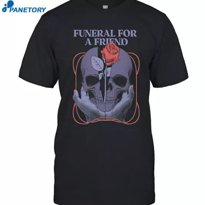 Buy HOT SALE!! Funeral For A Friend Skull Unisex T-Shirt • 18.63£