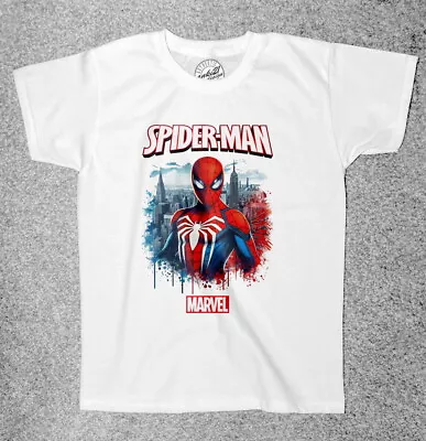 Buy Spiderman 003 Childrens/kids T Shirts/t-shirts • 12.65£