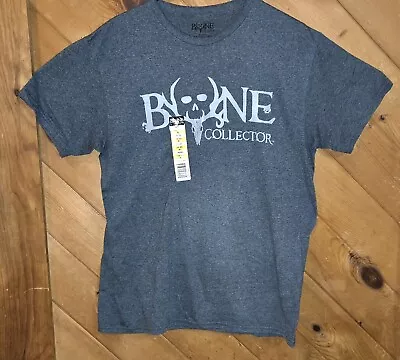 Buy Bone Collector Mens Shirt Gray Adult Short Sleeve Hunt Graphic Size Medium  • 9.09£