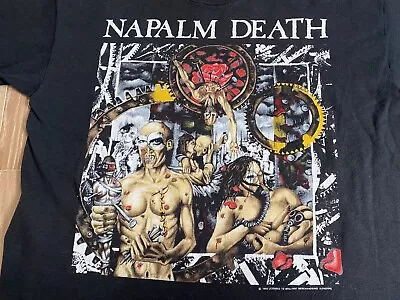 Buy 1992 Napalm Death 'Campaign For Musical Destruction Europe Tour BO180 • 19.50£