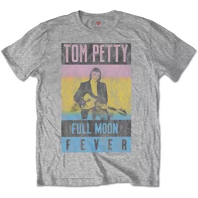Buy Grey Tom Petty Heartbreakers Full Moon Fever Official Tee T-Shirt Mens Unisex • 14.99£