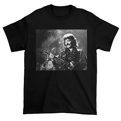 Buy Tony Iommi Black Sabbath T-shirt Black Short Sleeve All Sizes S-5XL 3F184 • 20.39£
