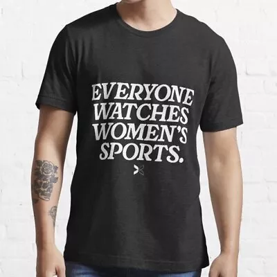 Buy Everyone Watches Women's Sports Essential Funny Humor Theme Unisex T-Shirt • 16.80£