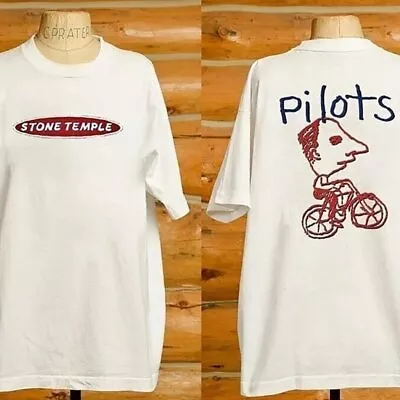 Buy 1994 Stone Temple Pilots Concert White T-Shirt Unisex S-5XL VM9323 • 28.93£