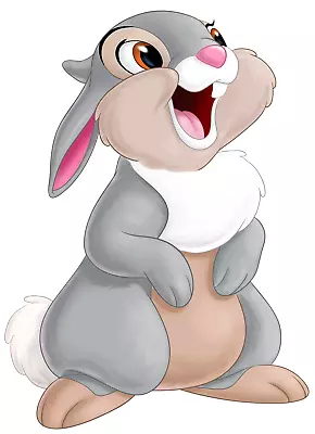 Buy Disney Movie Bambi Thumper Rabbit Character Iron On Tee T-shirt Transfer A5 • 2.40£
