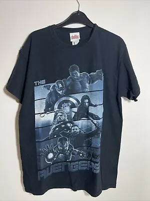 Buy Marvel Avengers Age Of Ultron Men's Short Sleeve T Shirt Black Size Medium • 12.99£