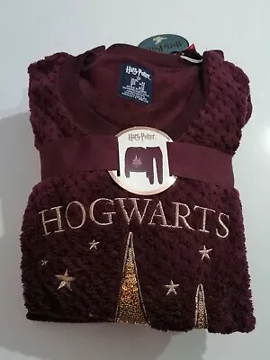Buy Harry Potter Hogwarts Fleece Cosy Pyjamas Ladies Women Primark BNWT • 24.99£