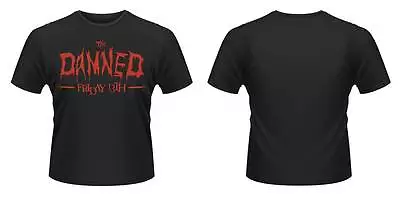 Buy The Damned 'Friday The 13th' - (Orange Shade Text)  NEW T Shirt - Official, Punk • 15.99£