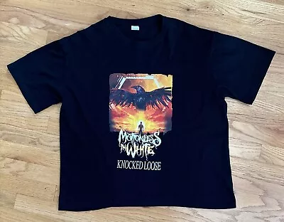 Buy Motionless In White And Knocked Loose Metal Concert Tour T Shirt Sz. L • 46.68£
