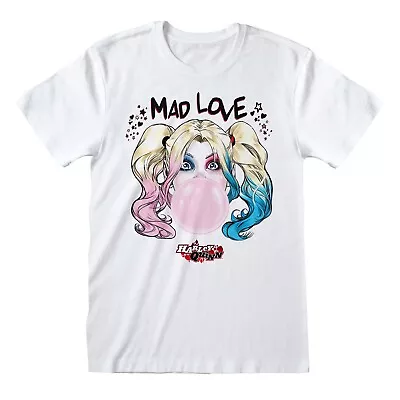 Buy Batman Harley Quinn Official Mad Love Graphic T-Shirt - Size XL • 10£