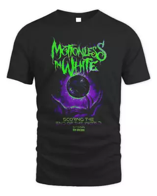 Buy Motionless In White This Place Is Haunted Hip Hop Black S-5XL Tee • 16.82£