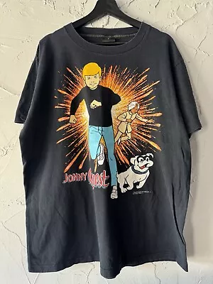 Buy Vintage 1991 Hanna Barbera Jonny Quest TShirt RARE XLarge • 185.79£