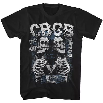 Buy CBGB Night Life Black Adult T-Shirt • 22.35£